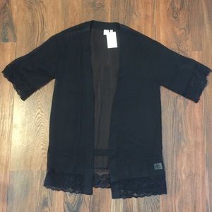 Nordstrom BP Black Lace Kimono